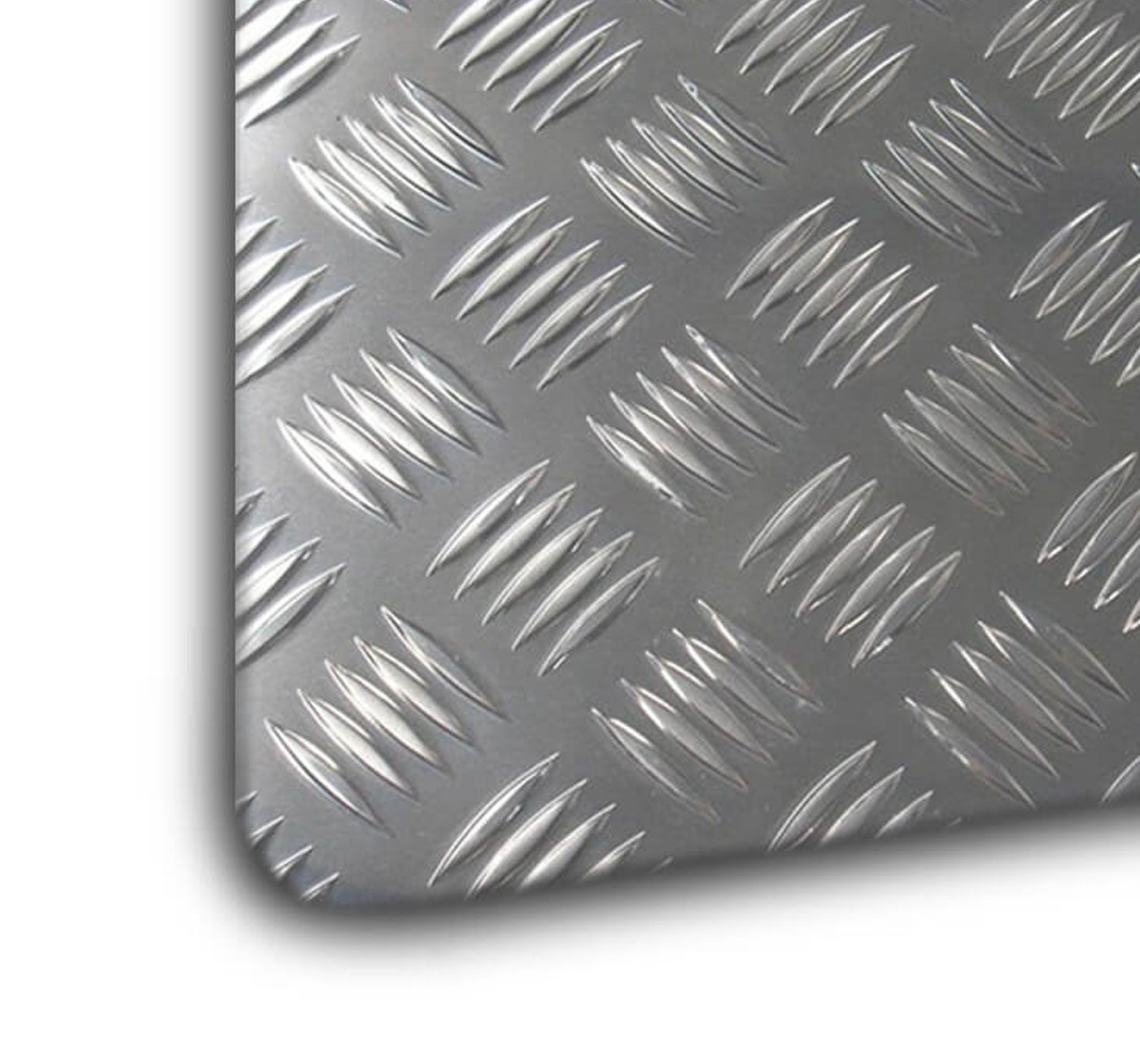 Checkered Stainless Steel